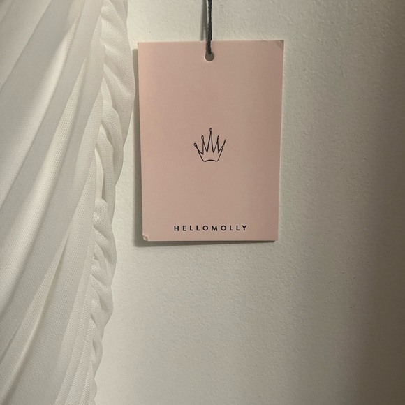 Hello Molly Dream Walker Mini Dress in White - Picture 3 of 5